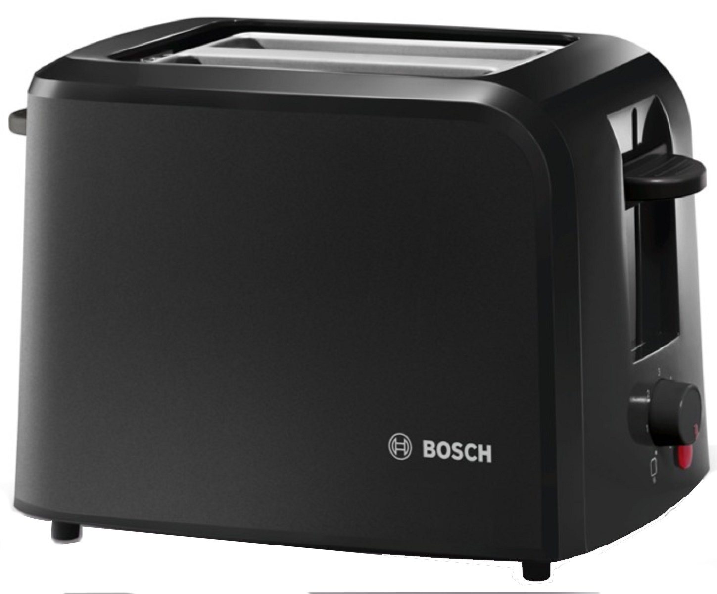 Bosch TAT3A011GB   WHITE 2 Slice Compact Toaster  Large Slot High Lift 